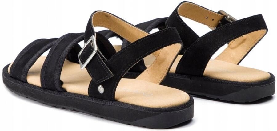 EMU Australia Dames Sandalen Zwart Leren