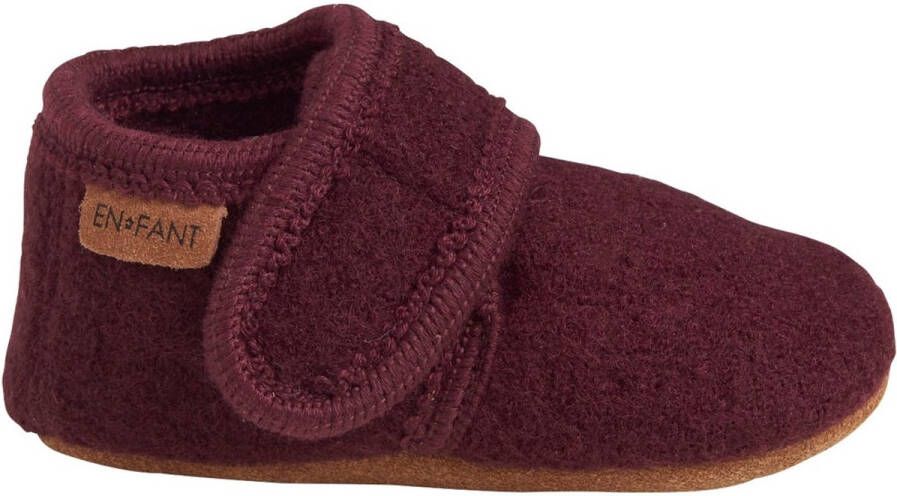 En Fant Baby Jumpsuit Baby Wool slippers Winetasting