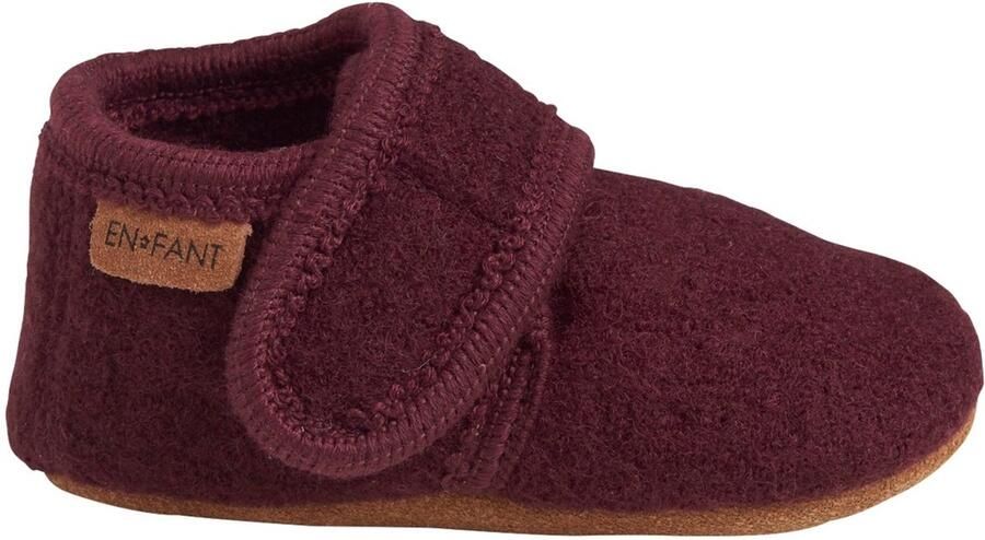 En Fant Baby Jumpsuit Baby Wool slippers Winetasting