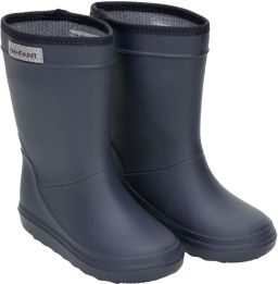 Enfant Blauwe Regenlaarzen Rubber Rain Boot Solid