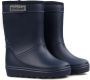 Enfant Blauwe Regenlaarzen Rubber Rain Boot Solid - Thumbnail 2