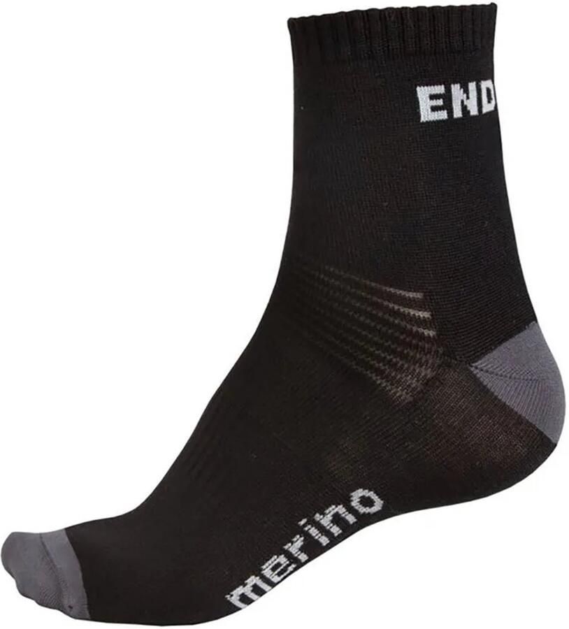 Endura Baabaa Merino Half Lange Sokken Zwart Man