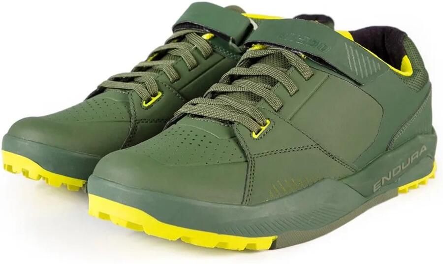 Endura Burner Flat Shoe MTB schoenen Heren Forest Green