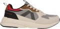 ENDURANCE Sneakers laag 'Abantes' stone grey lichtgrijs cranberry zwart - Zwart