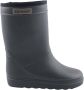 Enfant Zwarte Regenlaarzen Thermo Boot - Thumbnail 2