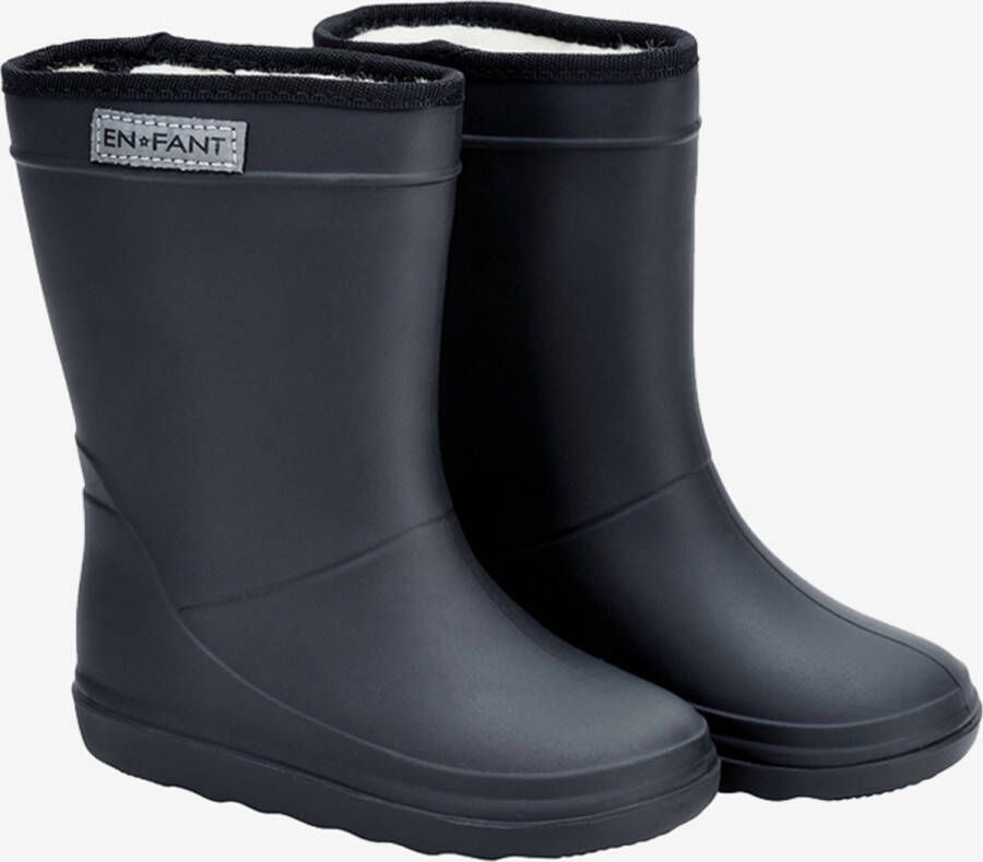 Enfant Zwarte Regenlaarzen Thermo Boot - Foto 3