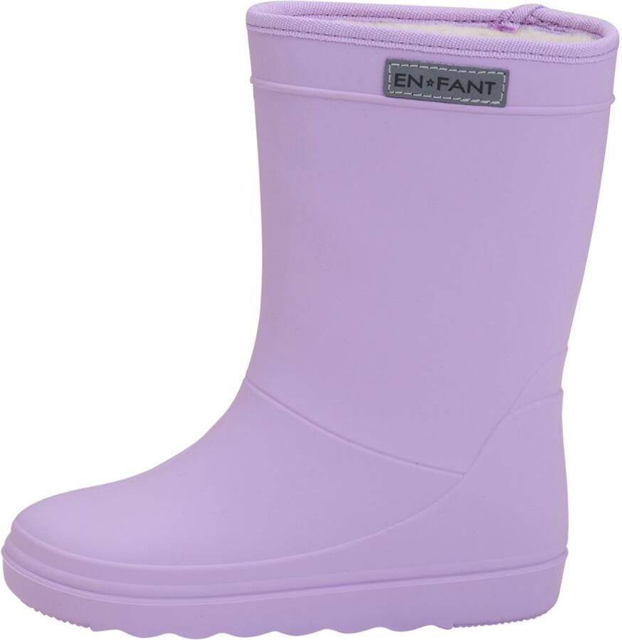 ENFANT Paarse Laarzen Thermo Boots Solid