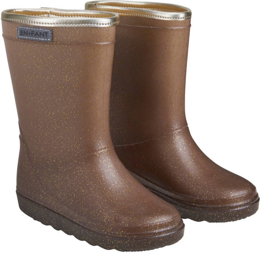 Enfant THERMOBOOTS COFFEE BEAN GLITTER-23(5714625890827)