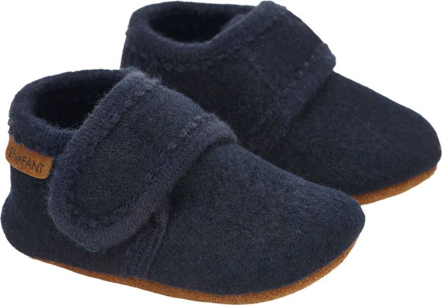 En Fant Baby Jumpsuit Baby Wool slippers Navy
