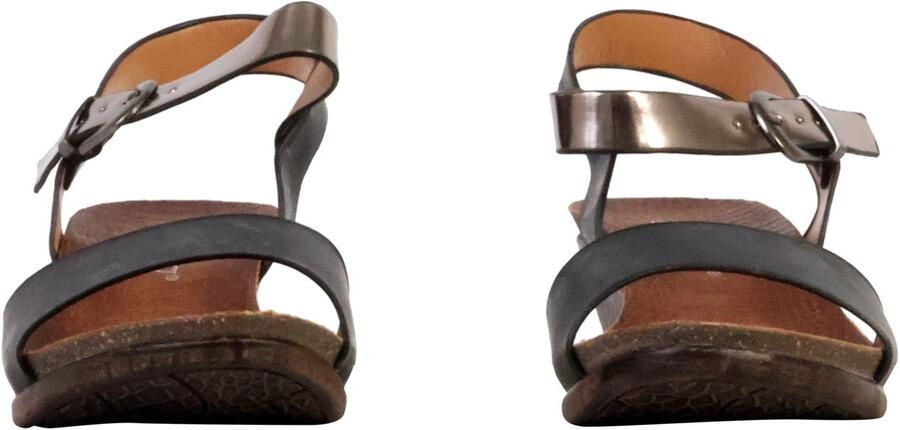 Enza Nucci Sandalen met plateauzool en riempje - Foto 2