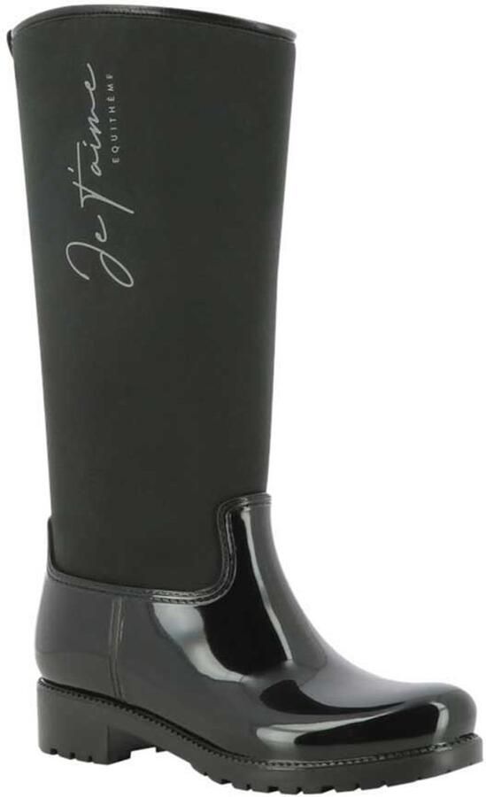 Equi-Thème Equitheme Rain Dames Rijlaarzen Zwart Vrouw