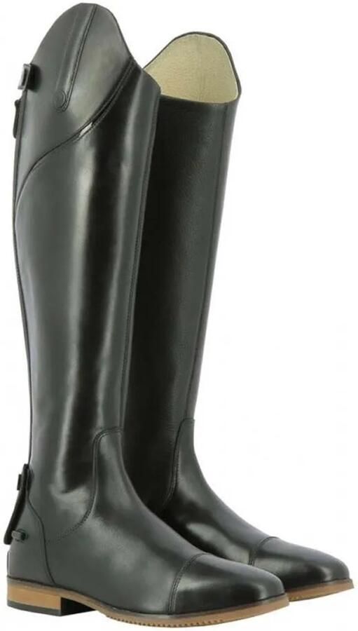 Equi-Thème Equitheme Wavy Dressage Dames Rijlaarzen Zwart Long Vrouw