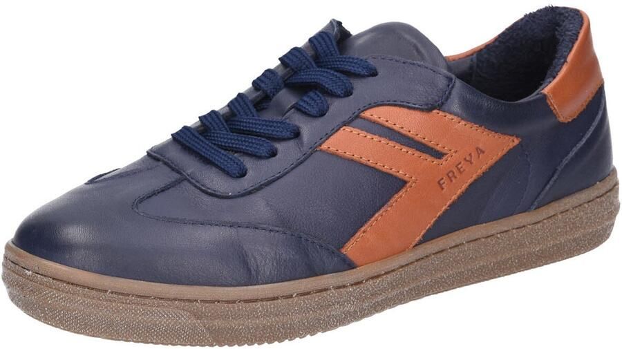 Esgano dames veterschoenen blauw