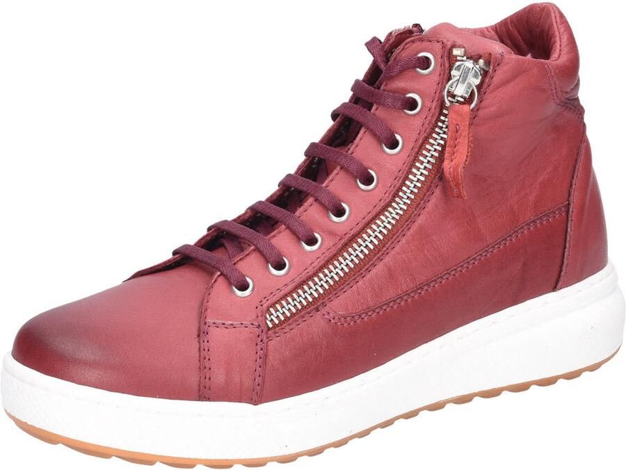 Esgano dames veterschoenen rood