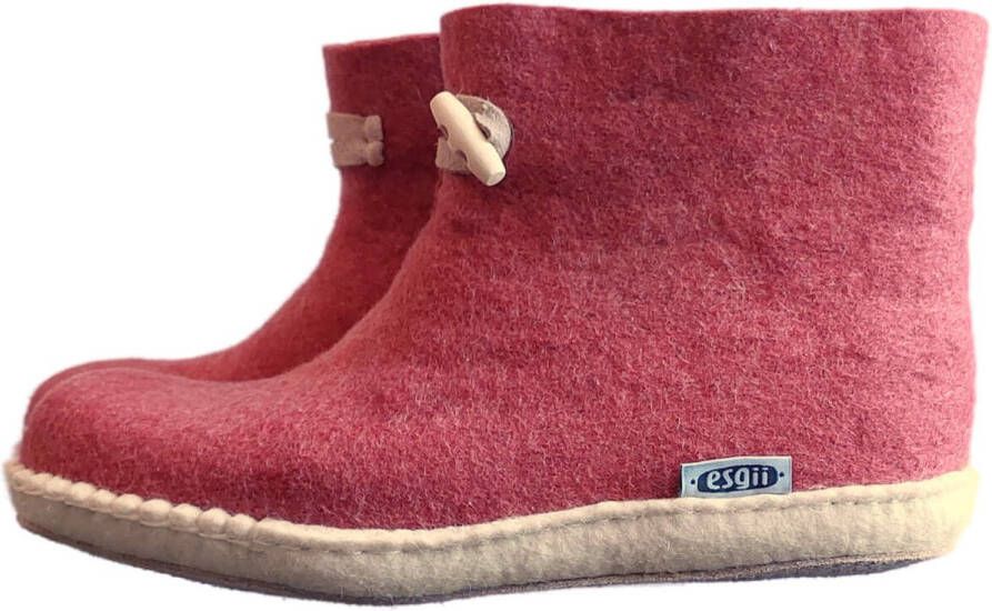 Esgii High Boots Dames Koraal Colour:Koraal