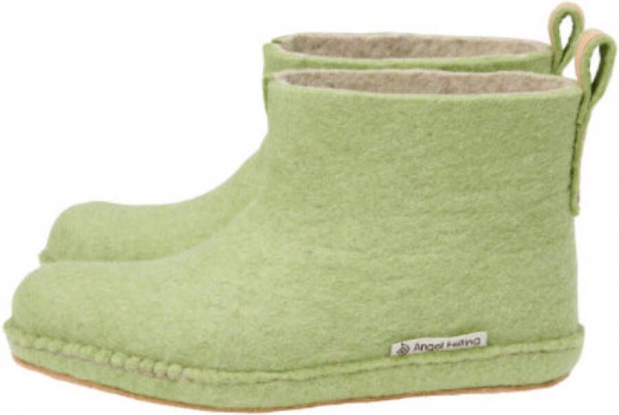 Esgii Hoge sloffen Foam Green Colour:Lichtgroen Lichtgrijs