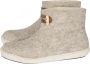 Esgii Vilten damesslof High Boots light grey - Thumbnail 1