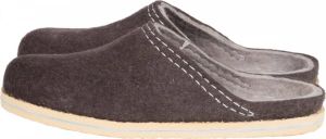Esgii Vilten damesslof Slipper Garden Colour Bruin Beige