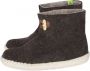 Esgii Vilten herenslof High Boots brown Colour Bruin Beige - Thumbnail 6