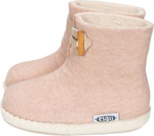 Esgii Vilten kinderslof Boots Soft Pink Colour:Roze Ecru