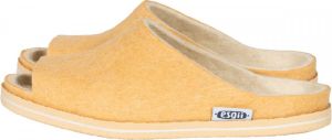 Esgii Vilten zomer slipper Cornsilk yellow Colour:Lichtgeel Ecru