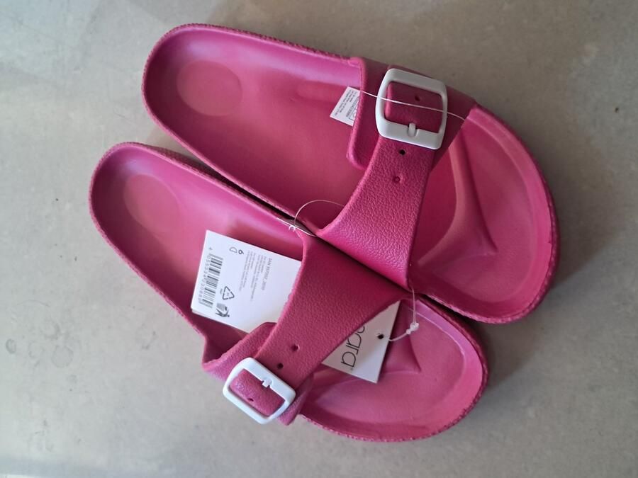 Esmara Slippers Badslippers Roze Pink Unisex Tanning - Foto 1