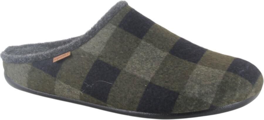 Espasies 5110001-739 heren pantoffel (open hiel) groen