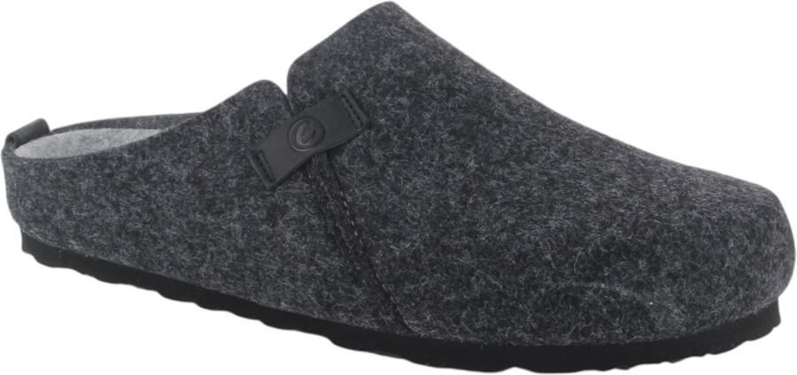 Espasies 5110003-009 heren pantoffel (open hiel) zwart