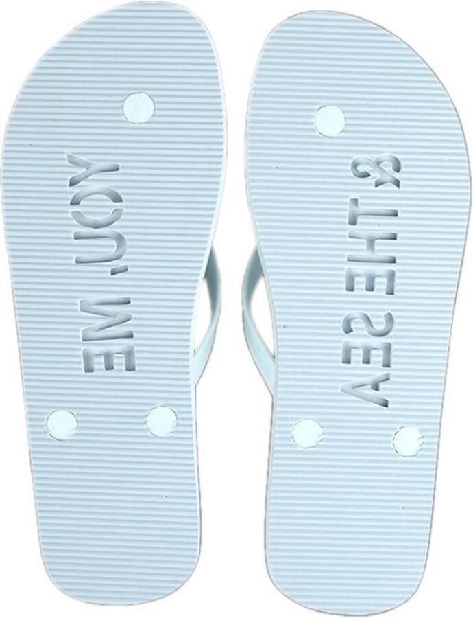 Esschert Design Teenslippers Zee Rubber Blauw - Foto 2