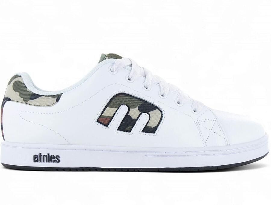Etnies Callicut Heren Sneakers Skate Skater Schoenen Wit 4101000014