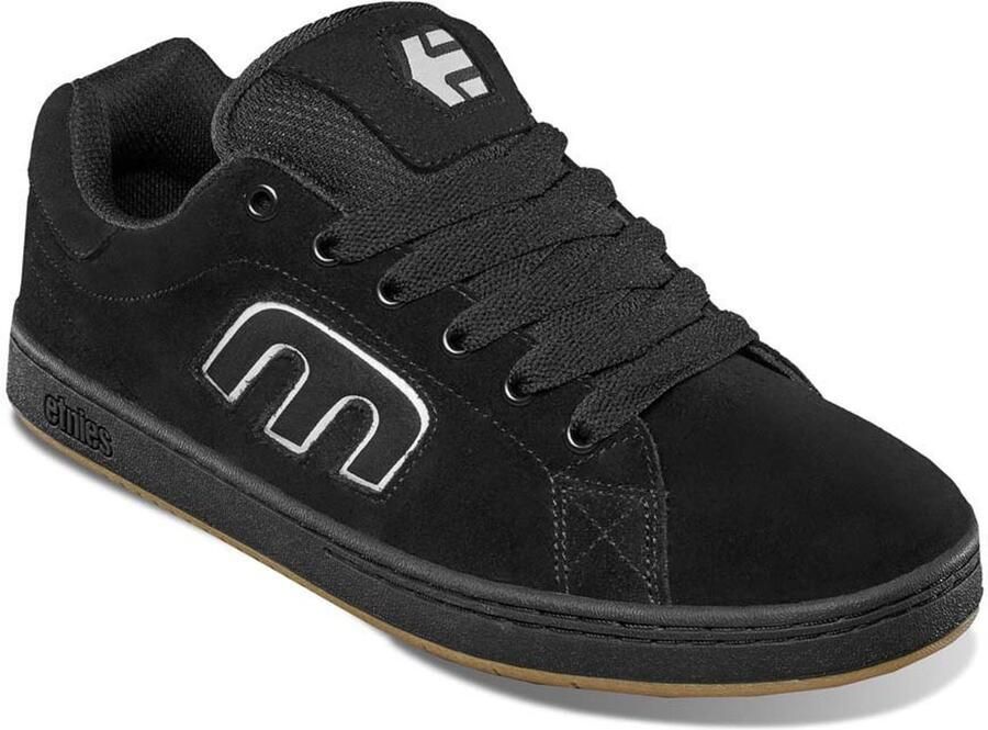 Etnies Callicut Heren Sneakers Skate Skater Schoenen Zwart 4101000014