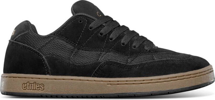 Etnies Snake Sneakers zwart Leer Heren Basics Street wear