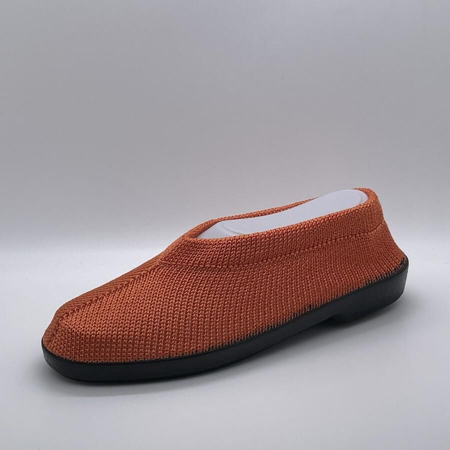 EUROCONFORTO Gebreide Portugese Schoen Oranje Willem Instappers Pantoffel - Foto 2