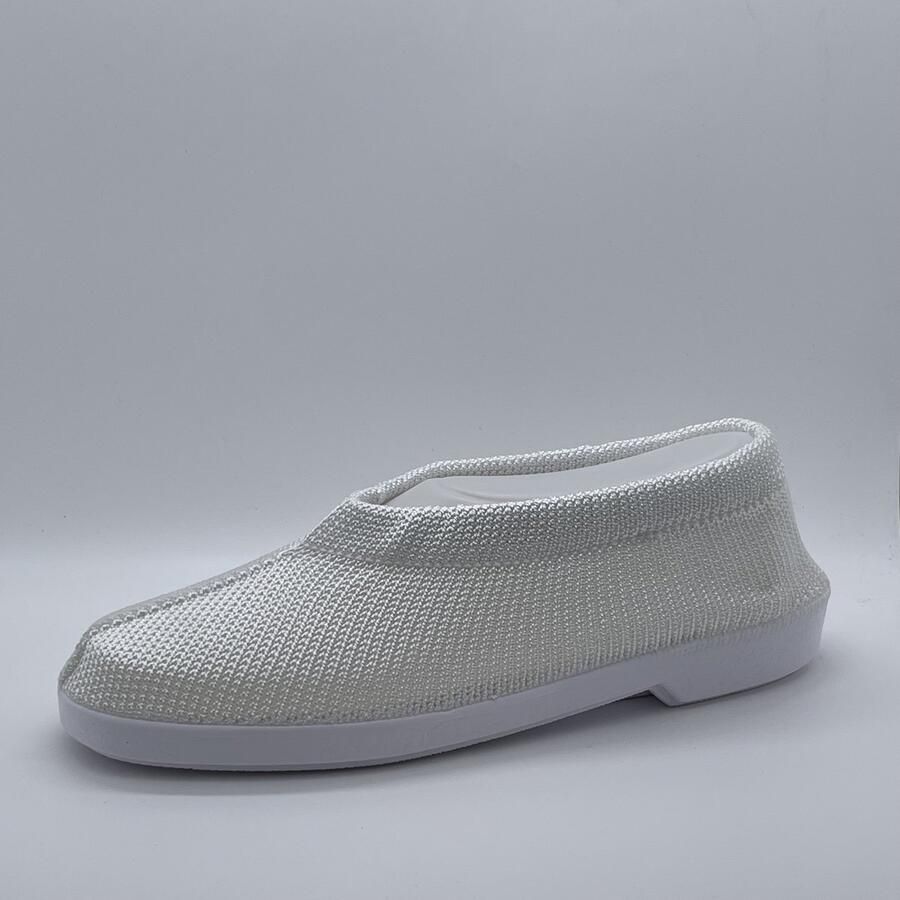 EUROCONFORTO Gebreide Portugese Schoen Pure White Instappers Pantoffel - Foto 2