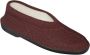 EUROCONFORTO Gebreide Portugese Schoen Bordeaux Vino Instappers Pantoffel - Thumbnail 1