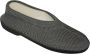 EUROCONFORTO Gebreide Portugese Schoen Grijs Silver Instappers Pantoffel - Thumbnail 1