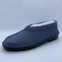 EUROCONFORTO Gebreide Portugese Schoen Grijs Silver Instappers Pantoffel - Thumbnail 4