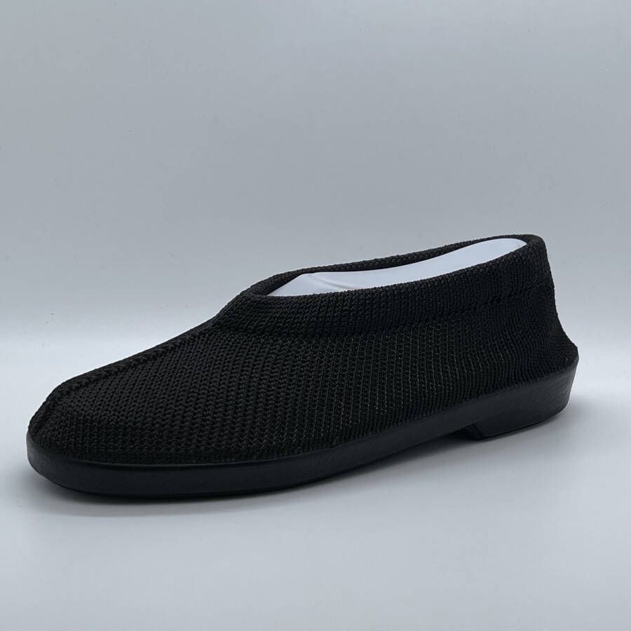 EUROCONFORTO Gebreide Portugese Schoen Zwart Instappers Pantoffel - Foto 2