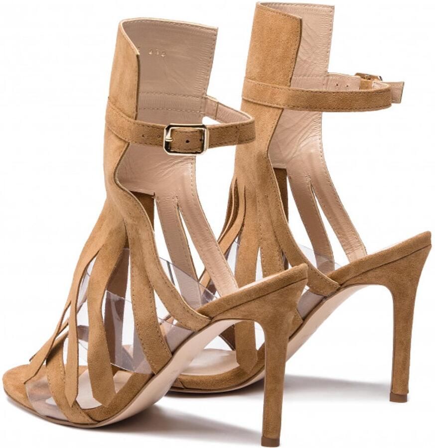 Eva Minge Dames Sandalen Bruin