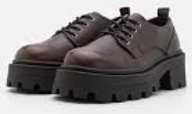Even & Odd EVEN&ODD Bruine Damesschoenen Platformzool