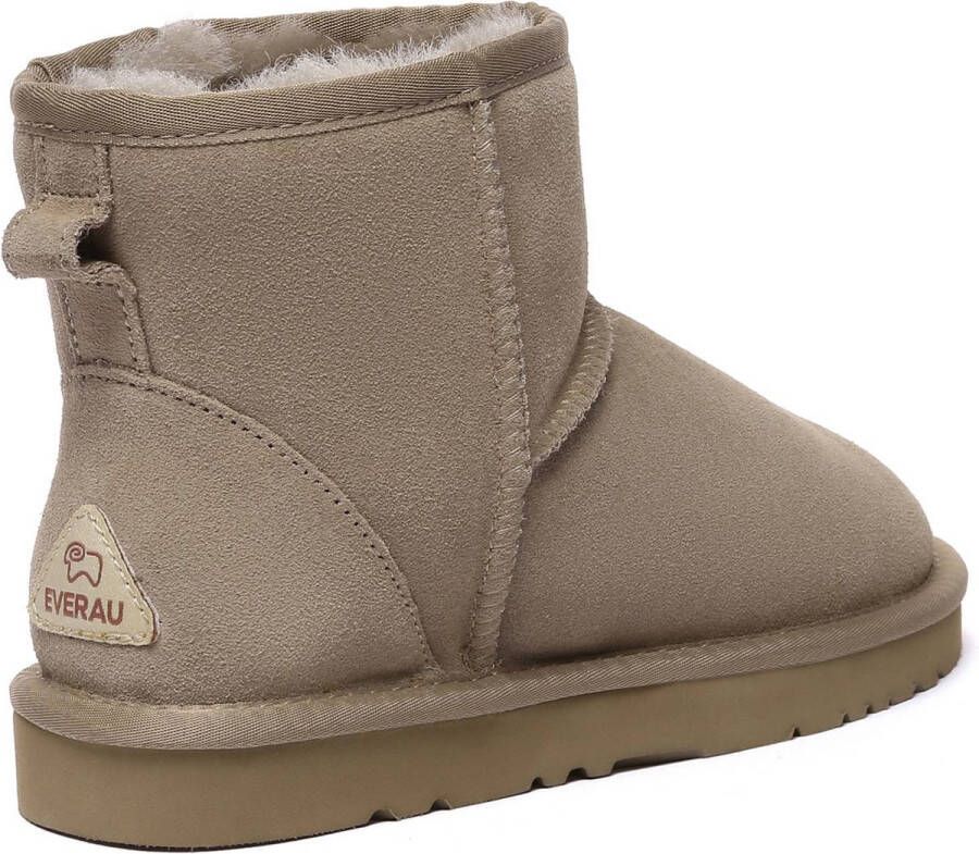 EVERAU Australia Dames Leren Korte Laarzen Ostrich