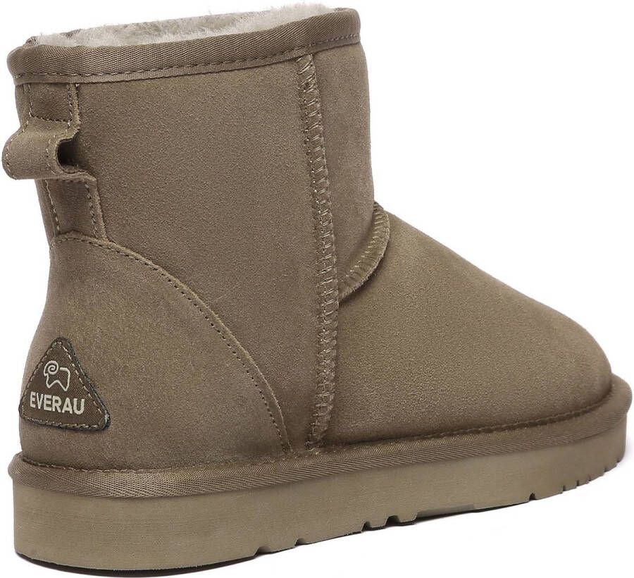 EVERAU Australia Dames Leren Korte Laarzen Ostrich