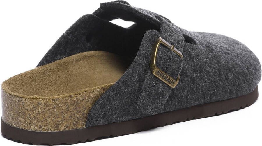 EVERAU Australia Dames Leren Sandalen Nightjar