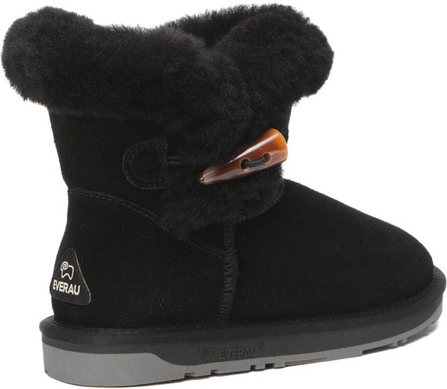 EVERAU Australia Dames Robin Mini Laarzen Met Hoornen Knopen