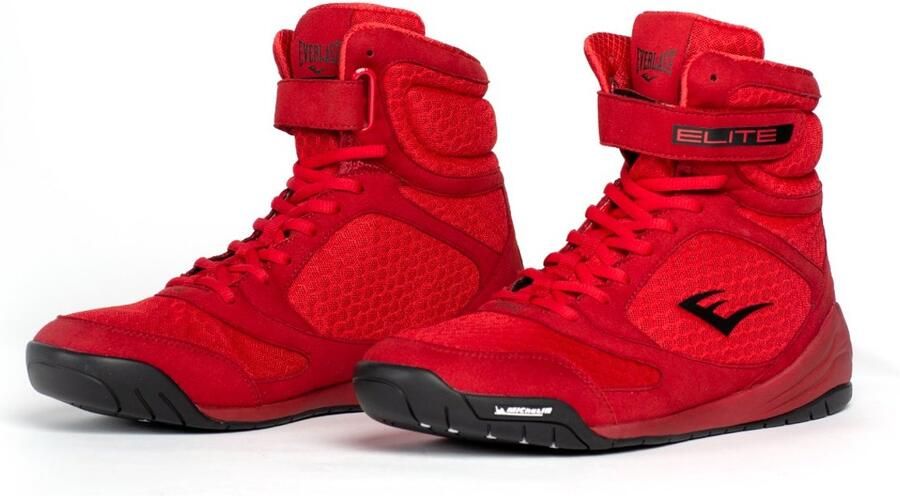 Everlast Elite 2 Boksschoenen High-top Rood (Beschikbaar in verschillende maten)