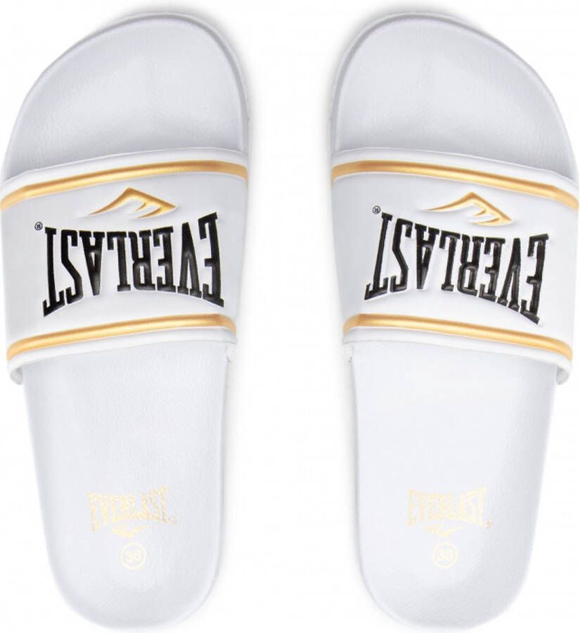 Everlast Side Slippers wit goud heren