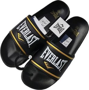Everlast Side Slippers zwart goud heren