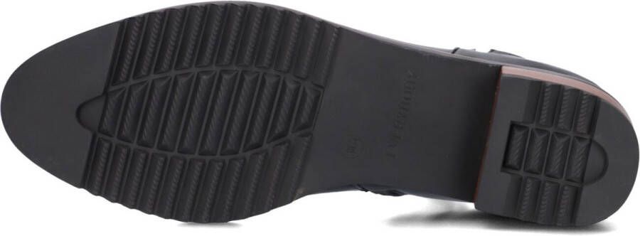 Everybody 11654 Enkellaarsjes Enkelboots met rits Dames Zwart