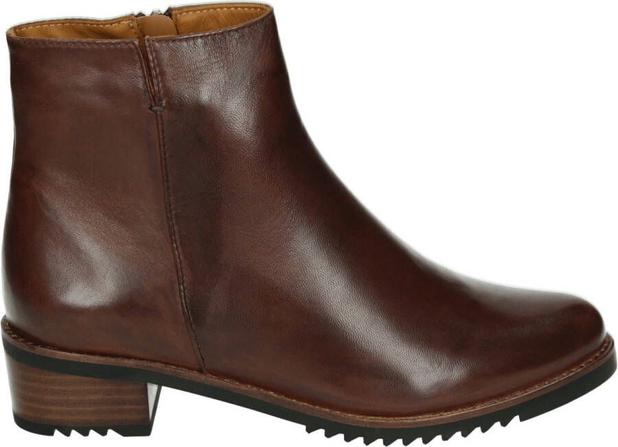 EVERYBODY Enkellaarsjes Dames Belport 38 5 Leer Bruin