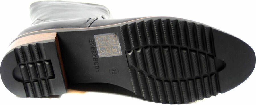 Everybody Bee Enkellaarsjes Enkelboots met rits Dames Zwart